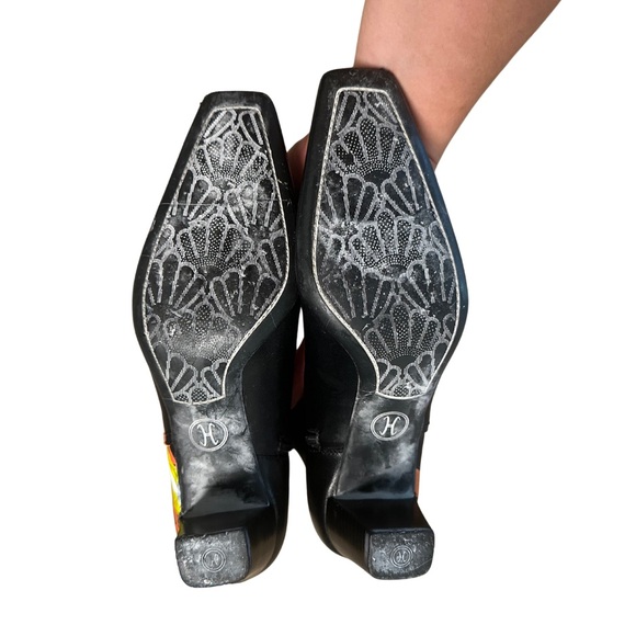 Custom Cole Haan Black Leather Booties 👢 - Picture 4 of 6